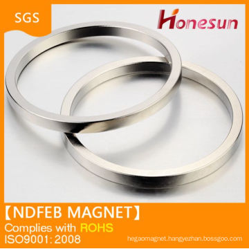 ring shape high quality ndfeb magnet for magnetic generator